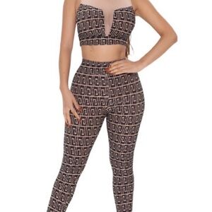 Honeycomb leggings set